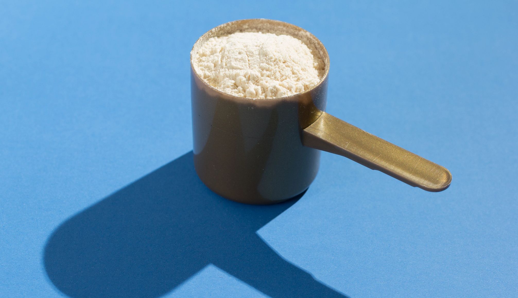 Study Finds Lead in Many Protein Powders protein powder scoop