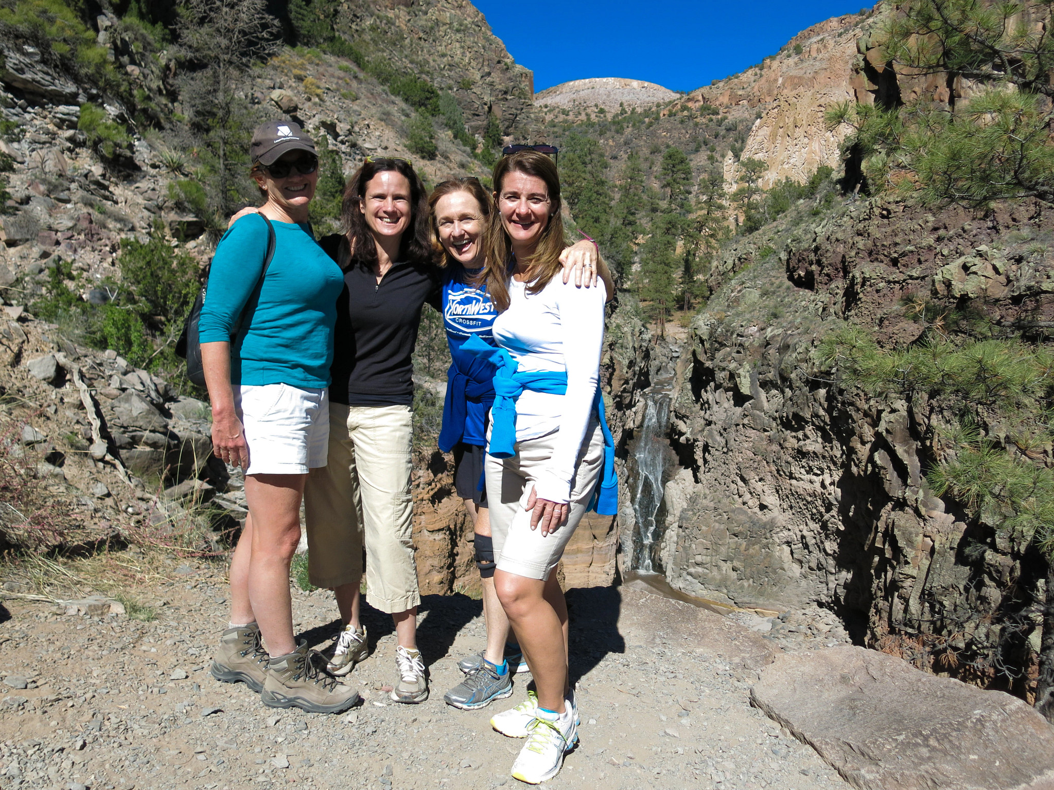 Melinda Gates with friends 