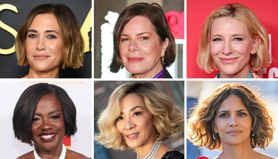 celebrities with bob haircuts