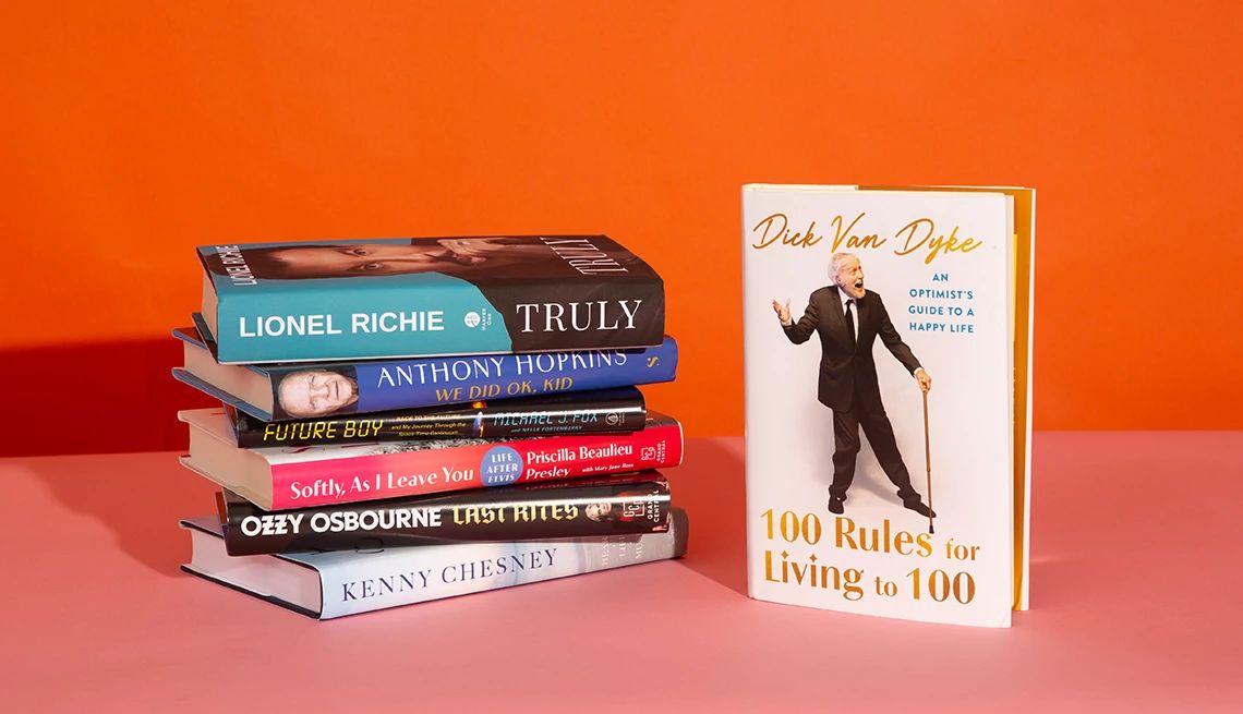 12 Big Celebrity Memoirs for Fall the cover of one hundred rules for living to one hundred by dick van dyke