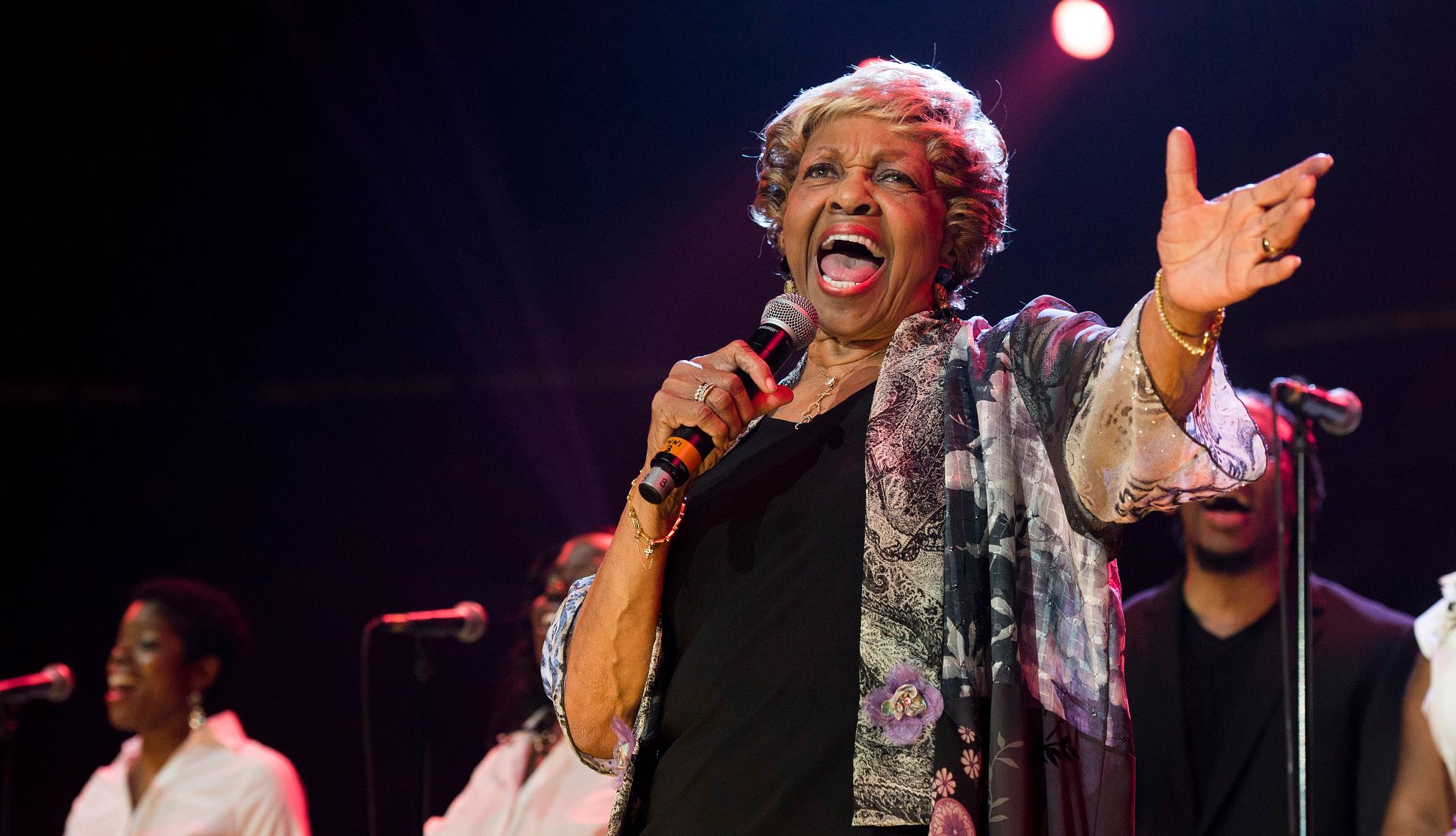 Cissy Houston Cissy Houston performs during McDonald's Gospelfest 2013 at the Prudential Center in Newark, New Jersey