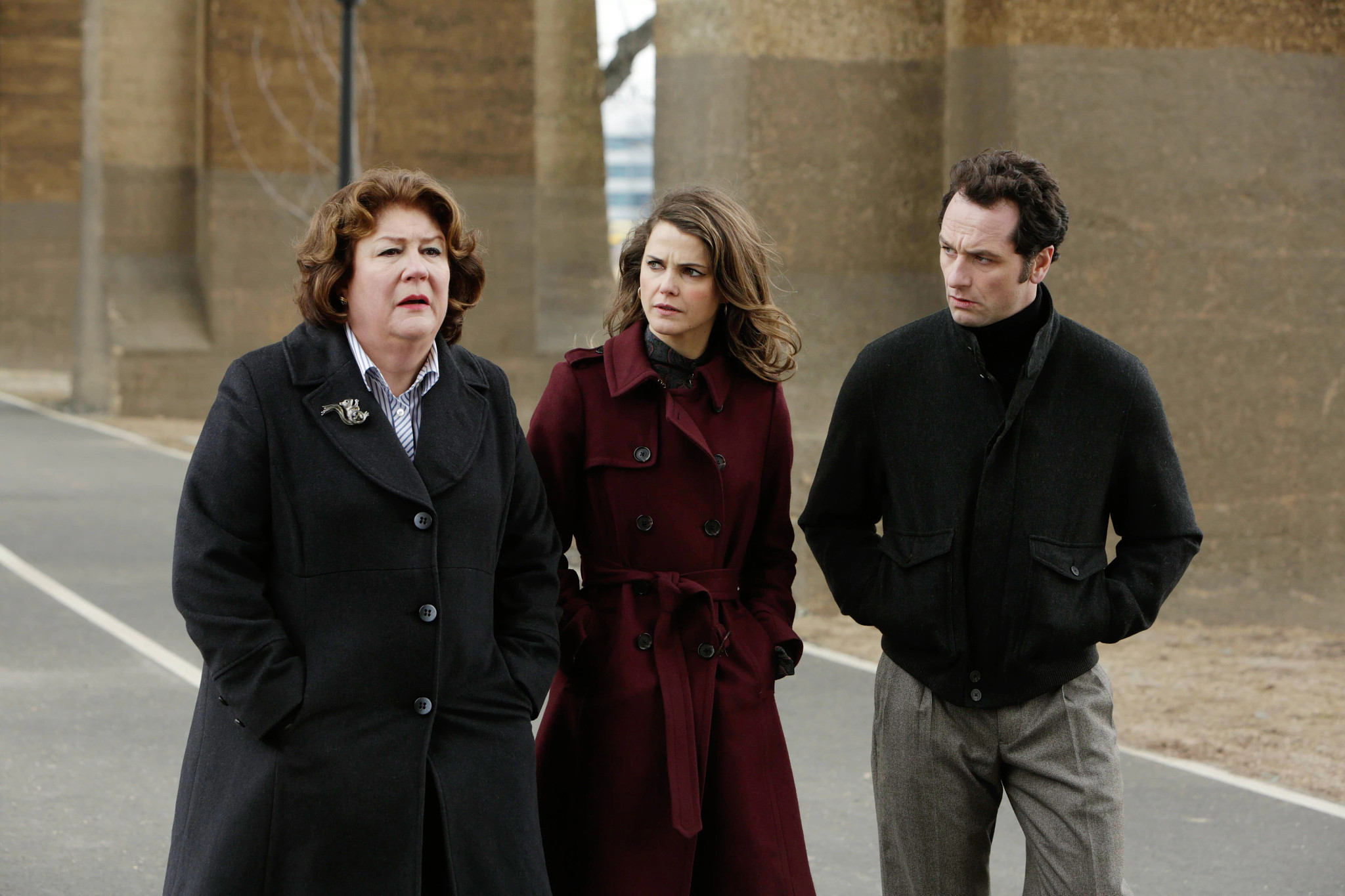 Margo Martindale, Keri Russell, and Matthew Rhys