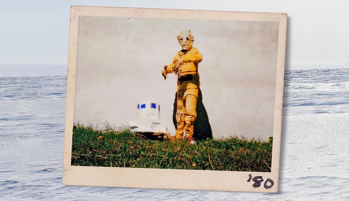 Life Lessons Learned from 'Star Wars' a child dressed in a homemade c-3po costume