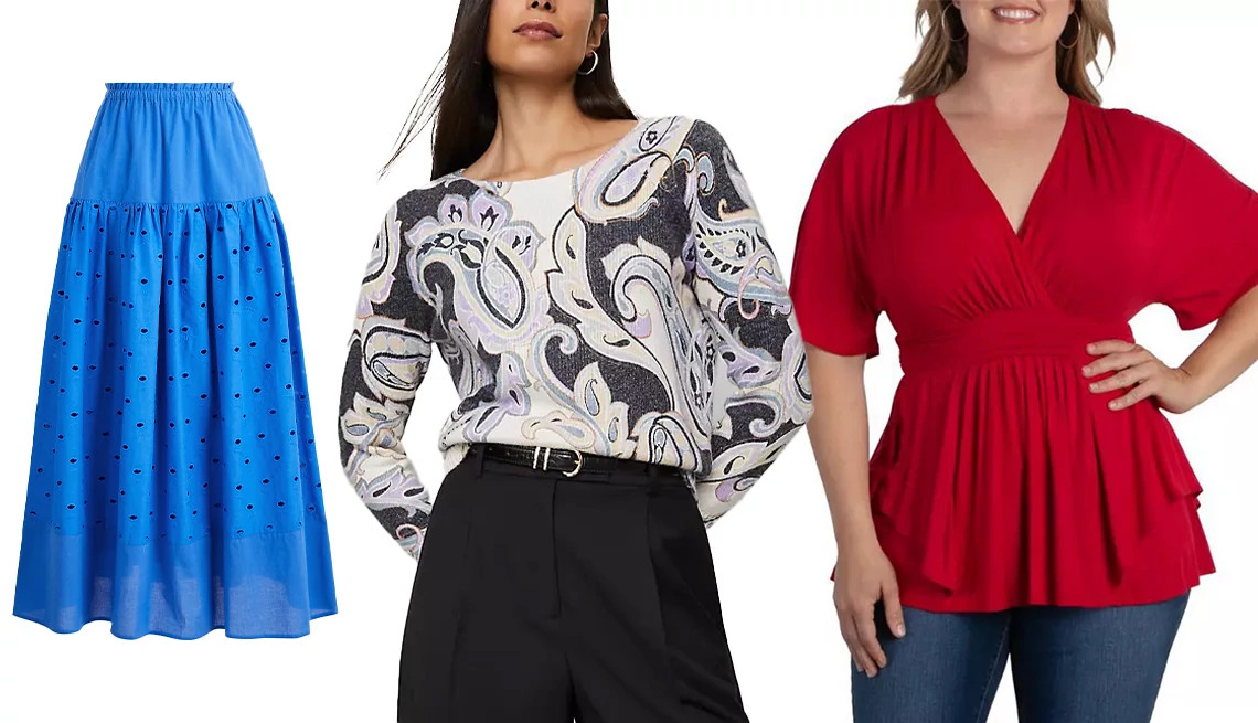 people modeling statement tops