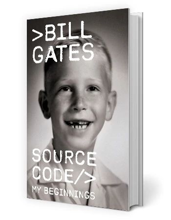 Source Code: My Beginnings Book Bill Gates's new book Source Code book cover