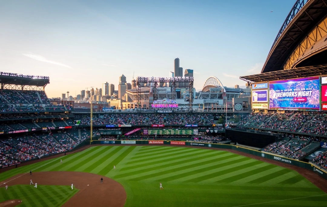 a view of the Seattle Mariners ballpark