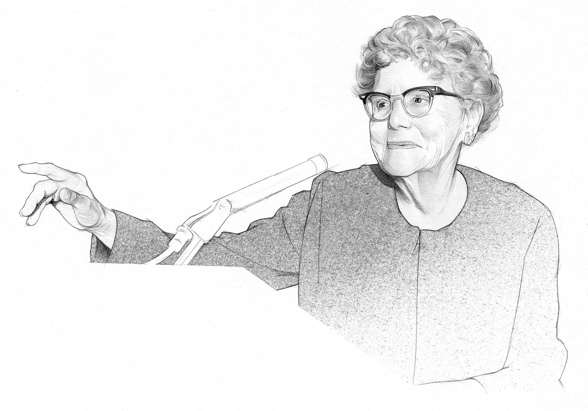 A A R P Ethel at Podium
