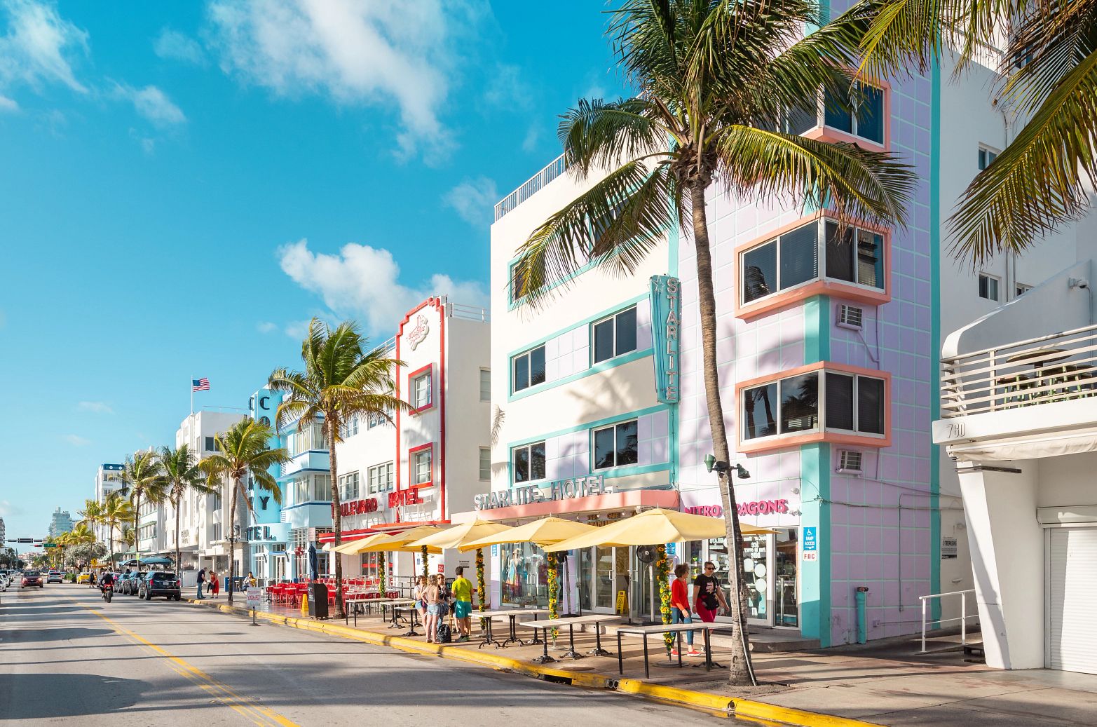 Ocean Drive The Art Deco Historic District in Miami