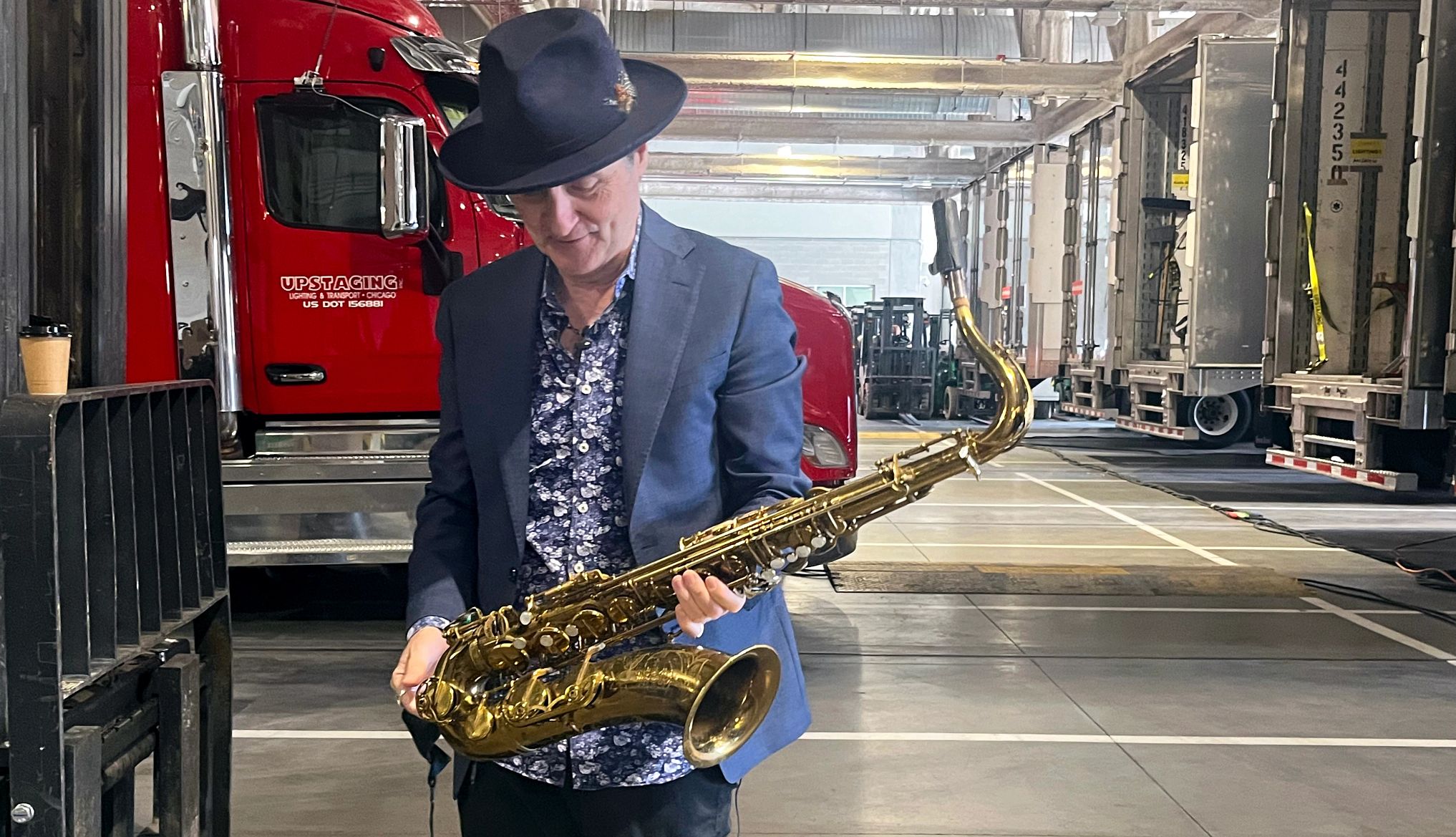 Saxophonist Tim Ries