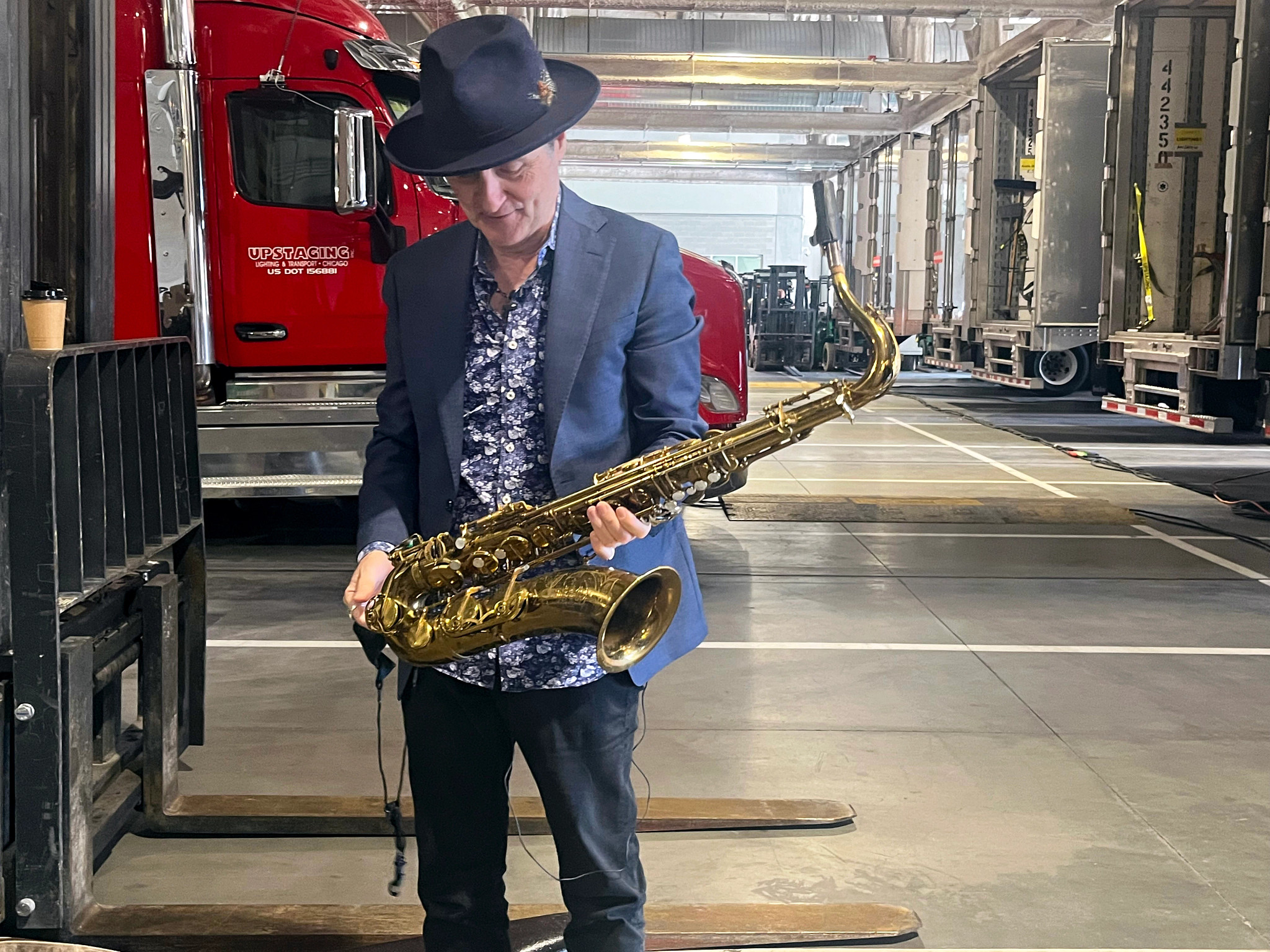 Saxophonist Tim Ries