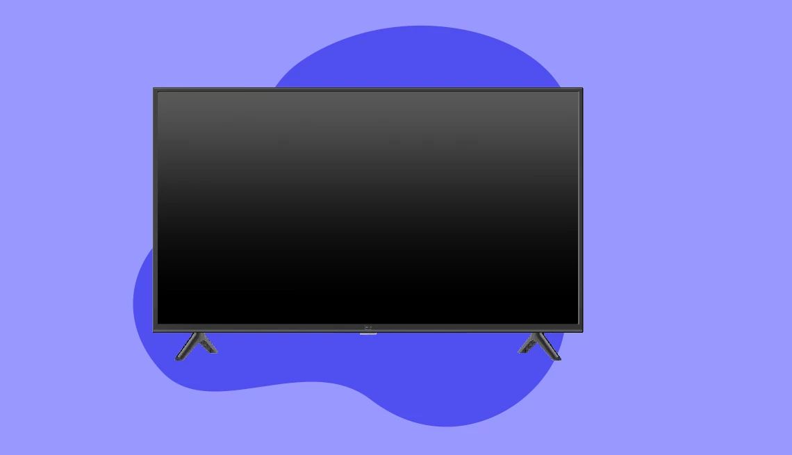 a flat-screen TV