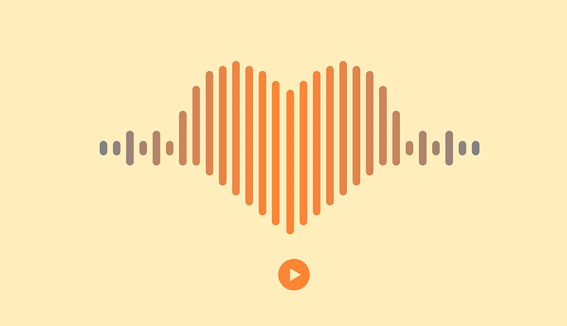 Ways to Make Your Dating Profile Stand Out sound bars in the shape of a heart