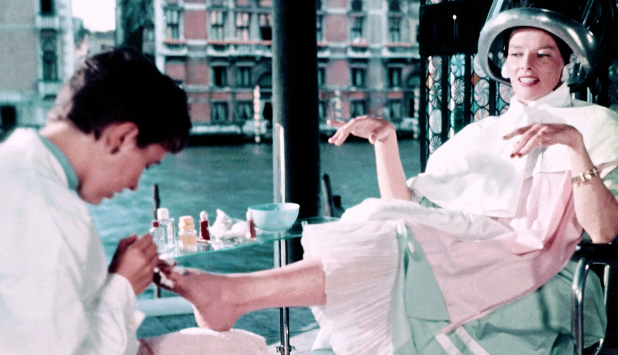 Katharine Hepburn en "Summertime".