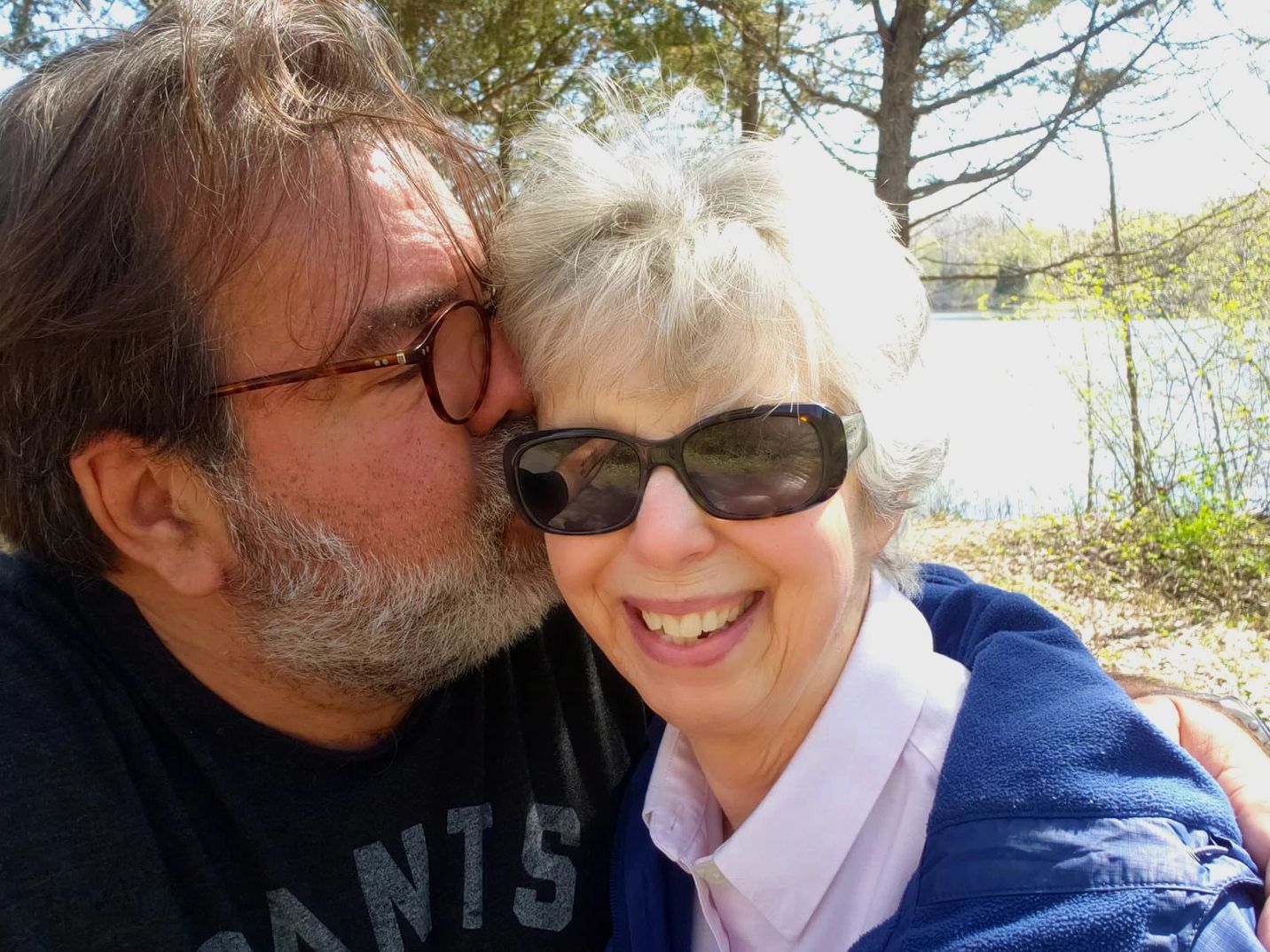 What’s Your Parents’ Story? A photo shows Eric Spitznagel kissing his mother as an adult