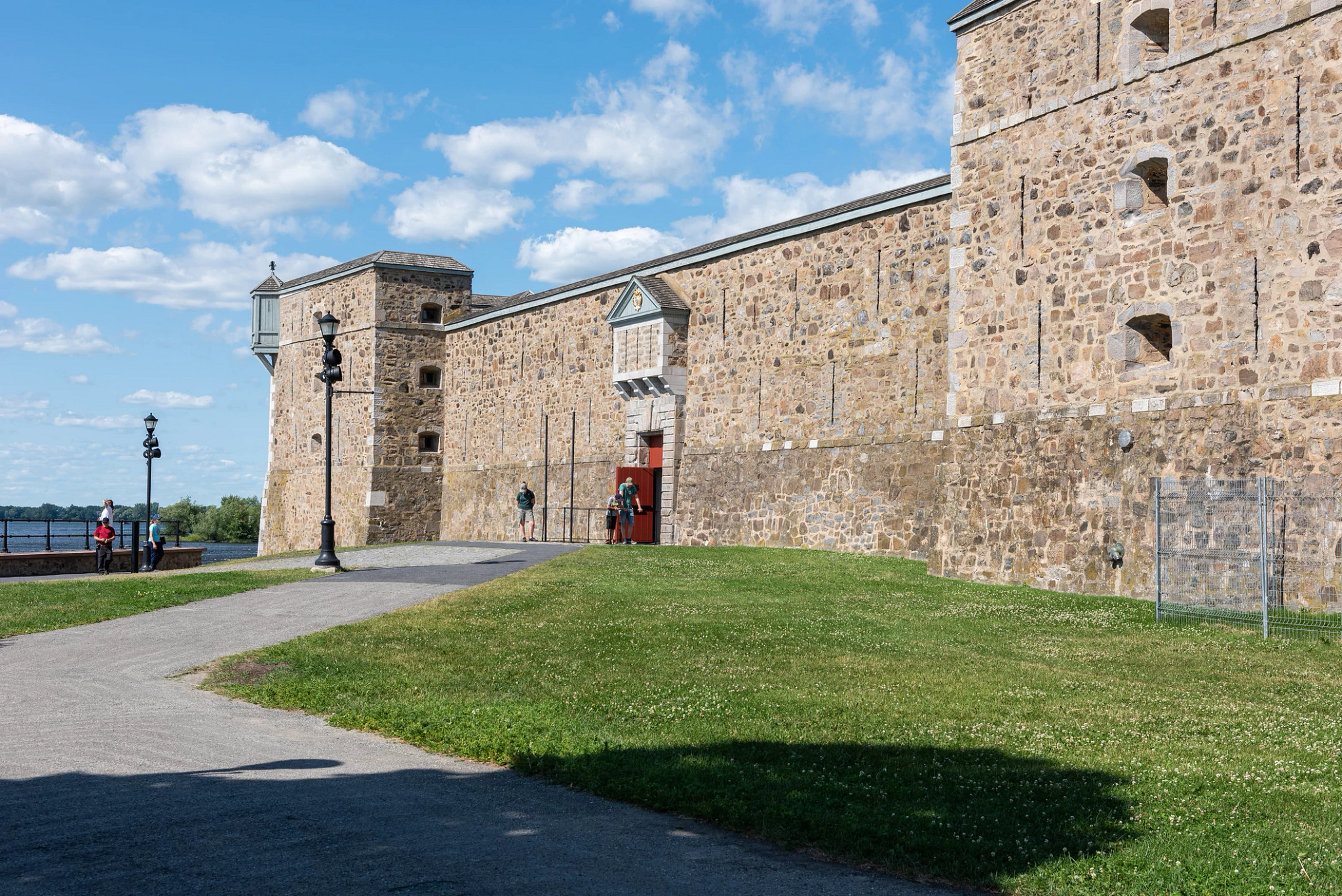 the exterior of Fort Chambly National Historic Site