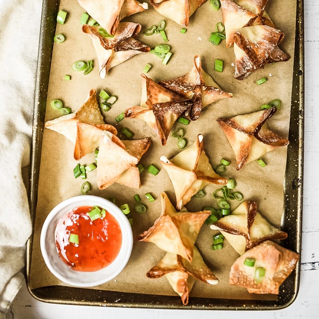 Recipes for Your Air Fryer crab rangoon