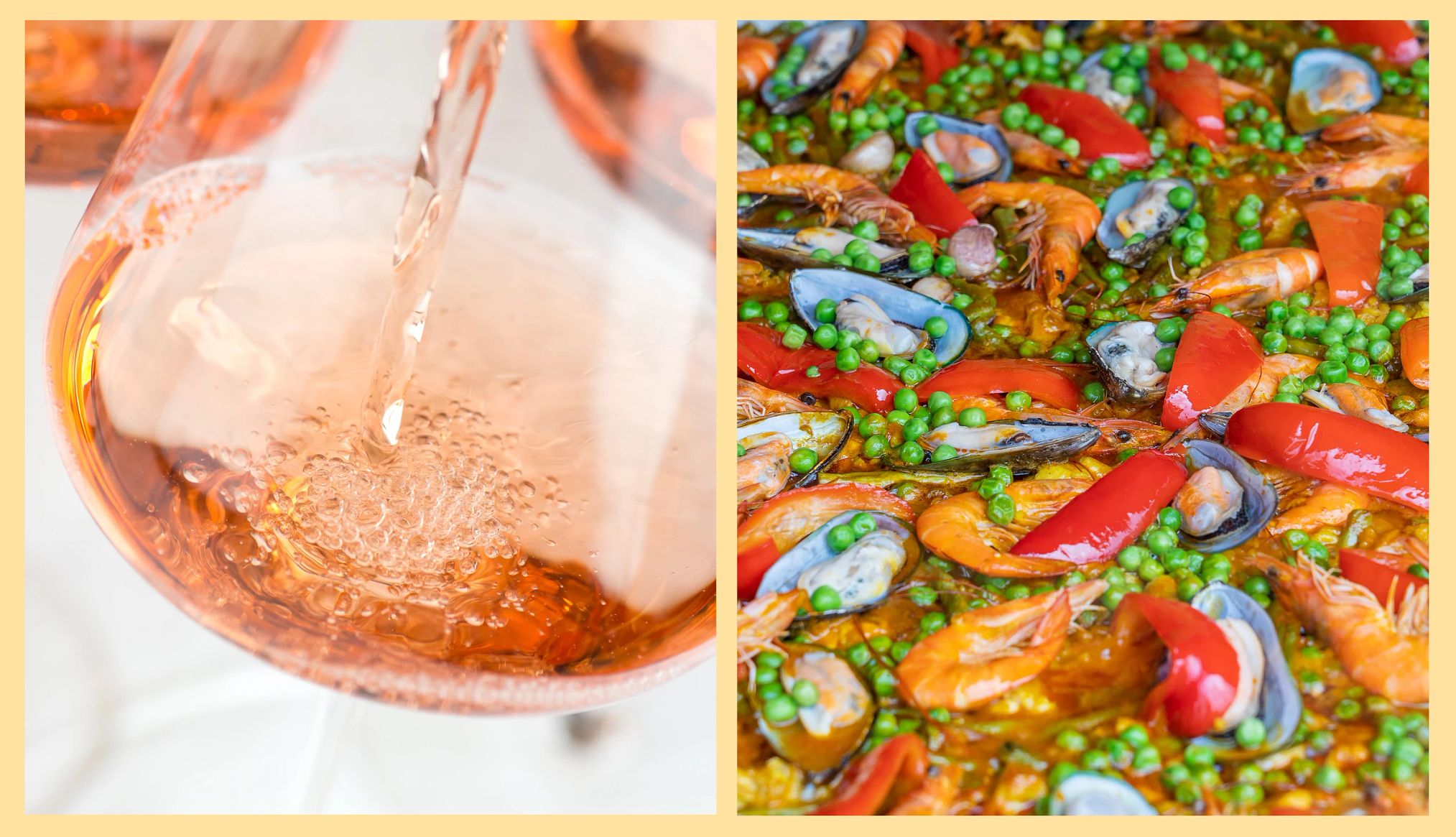 Food to Pair With Your Summer Wine a rose wine with seafood