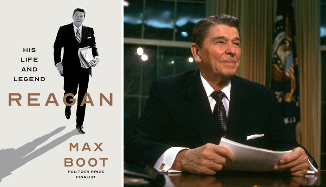 Things you may not know about Ronald Reagan Reagan: His Life and Legend book cover; Ronald Reagan in the Oval Office