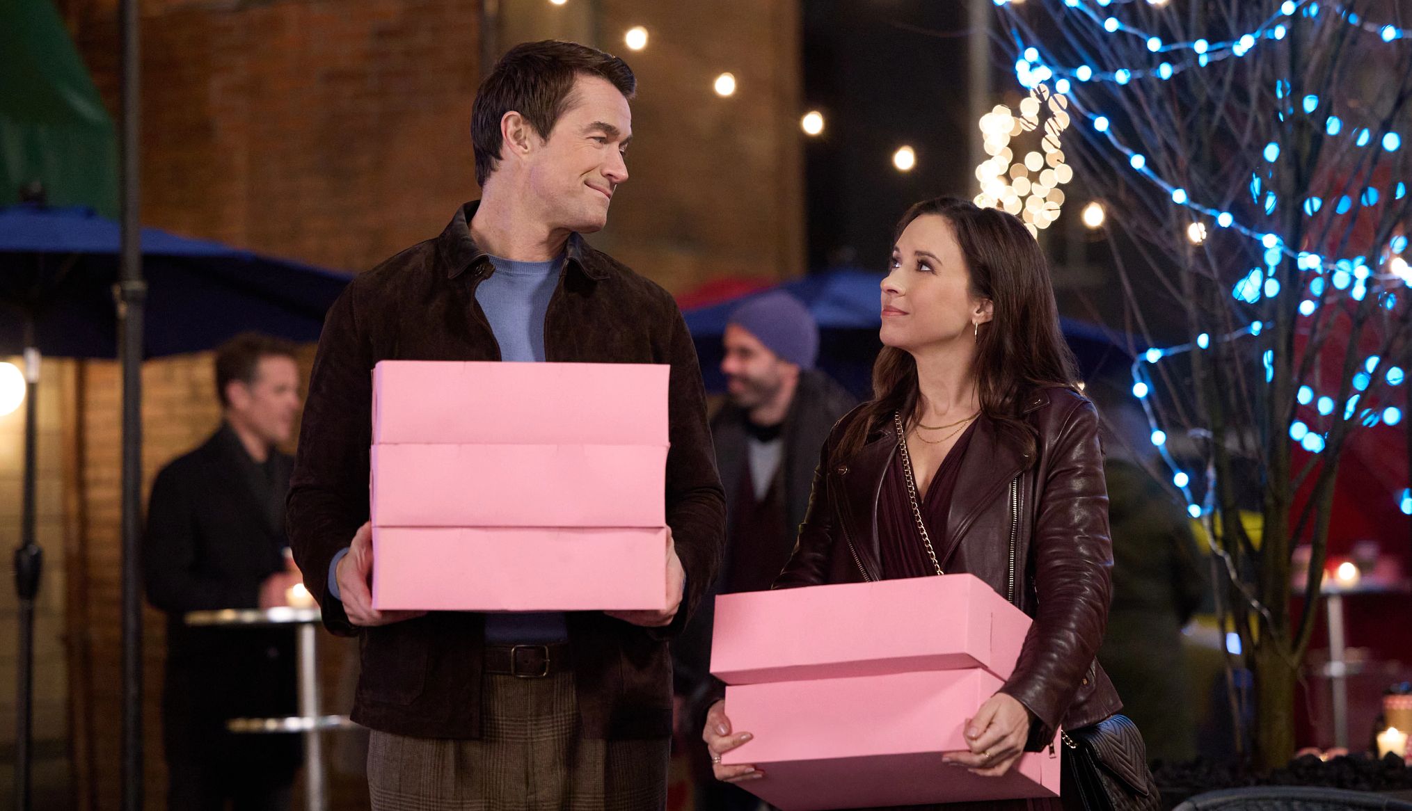 Best Hallmark movies in February Robert Buckley and Lacey Chabert