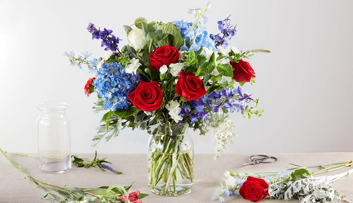 Flowers in a vase