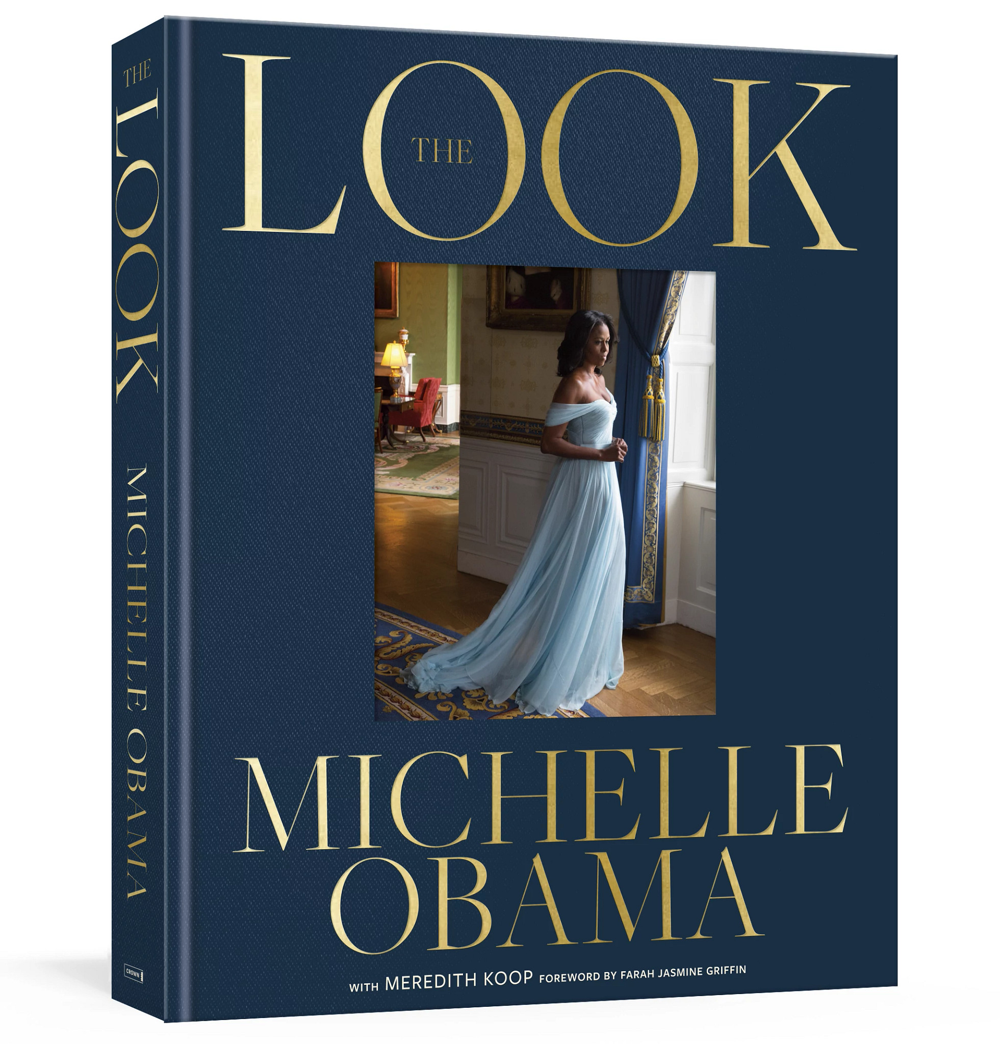 the cover of the look by michelle obama