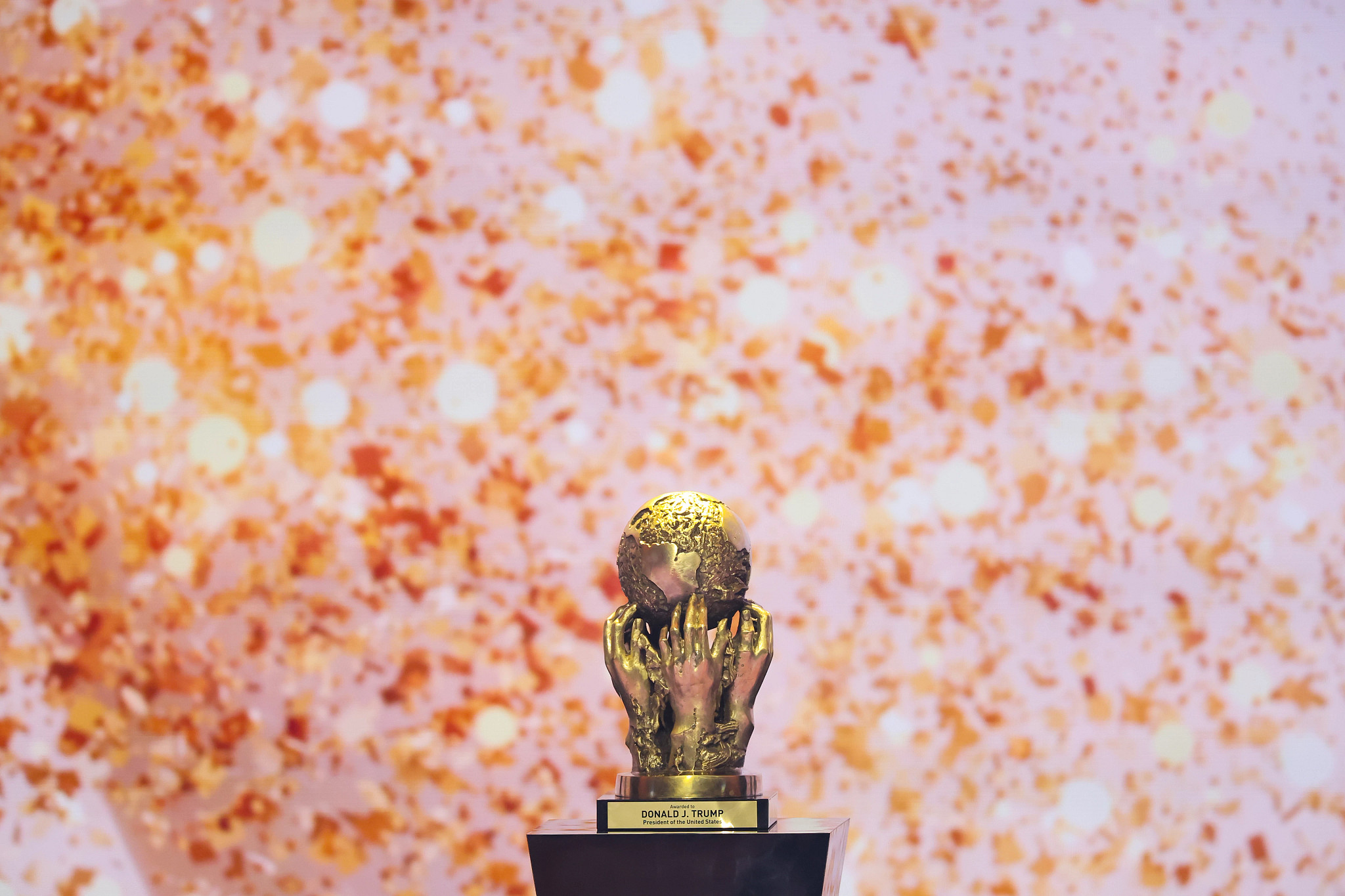 the FIFA World Cup trophy