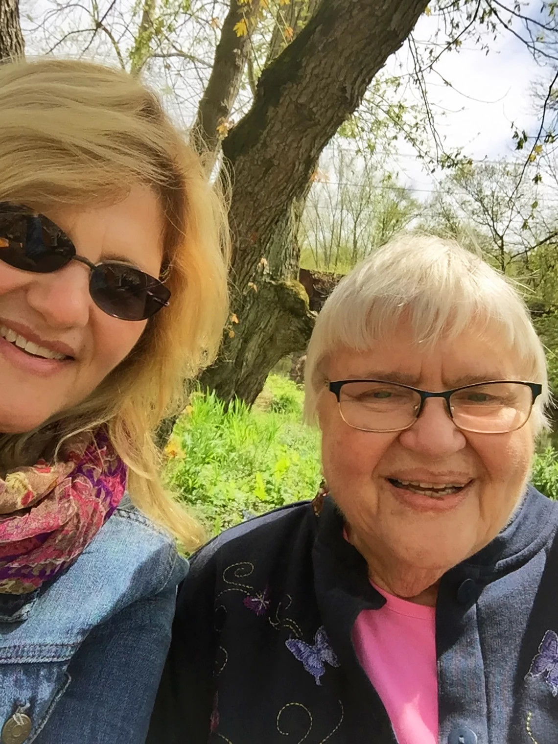 a daughter with her mother