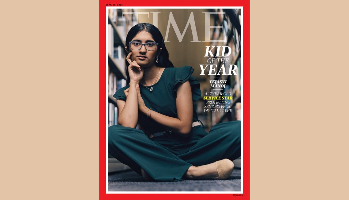 Time Kid of the Year Creates Senior Shield App time magazine kid of the year edition featuring tejasvi manoj