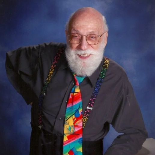 Rey Baumel Shares His Good Life Secrets Rey Baumel photographed in 2020 sporting a Peter Max tie