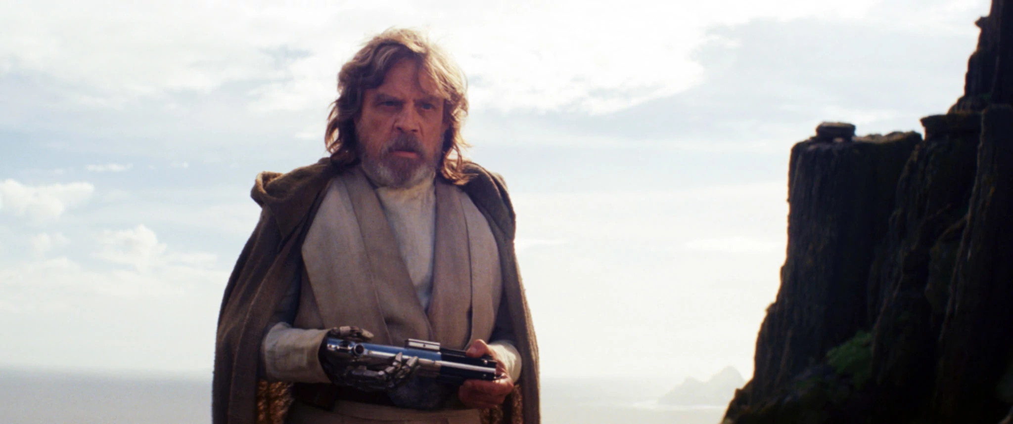 Mark Hamill as Luke Sykwalker in 'Star Wars: The Last Jedi'