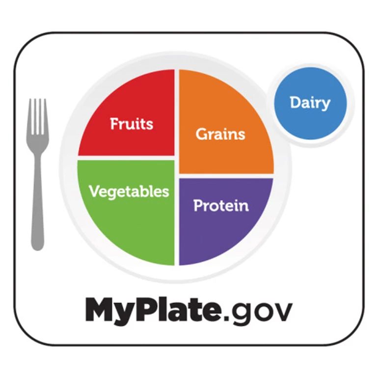 MyPlate.gov food chart