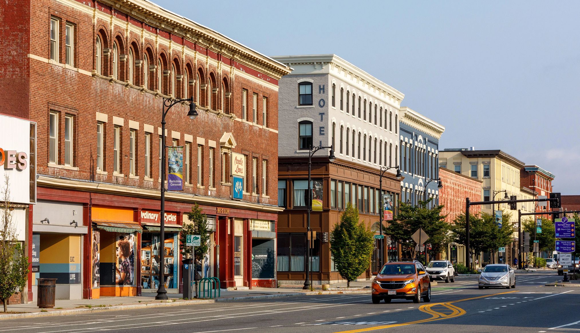 Affordable U.S. Destinations storefronts in the berkshires