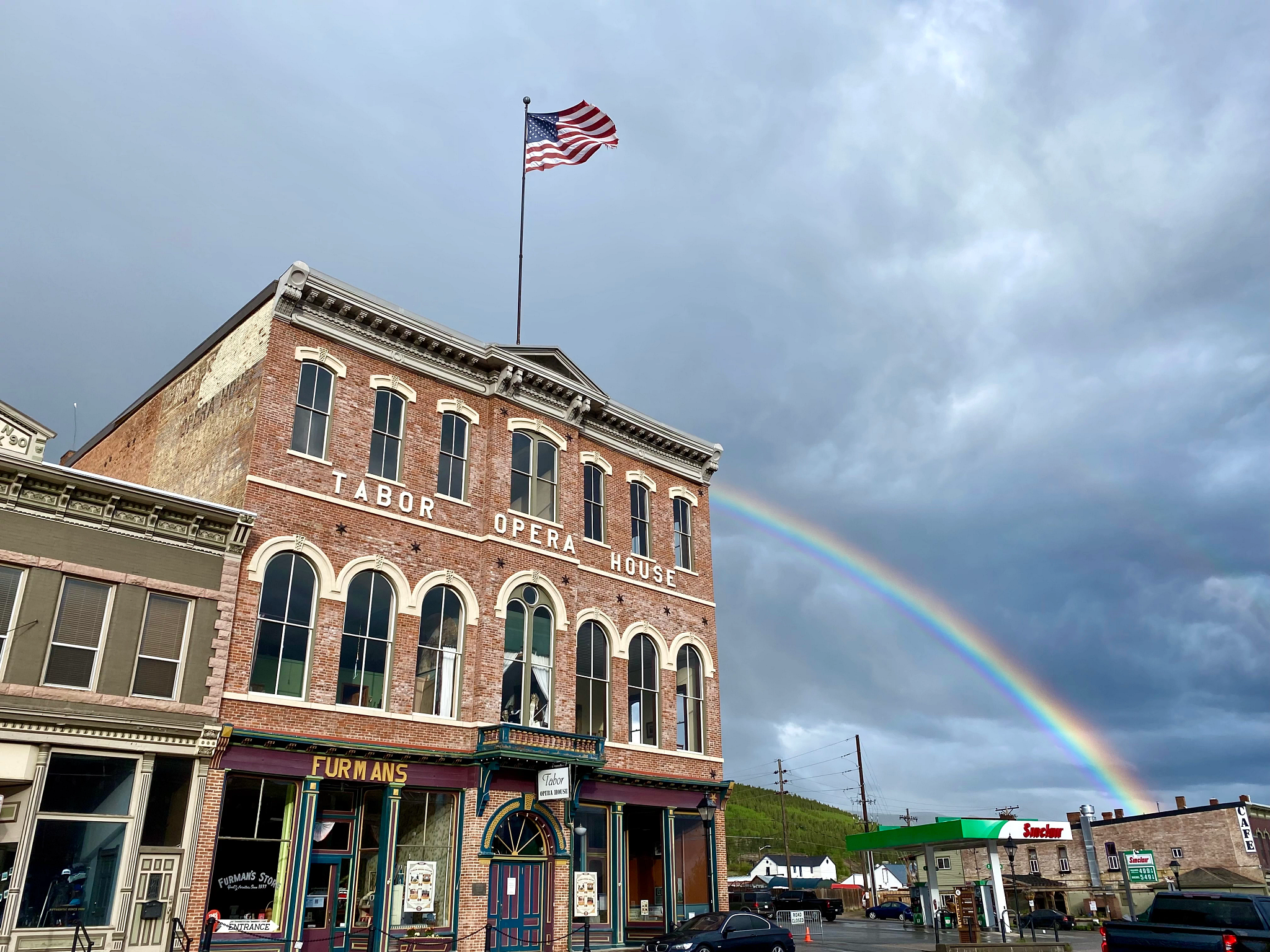 Exterior of Tabor Opera House