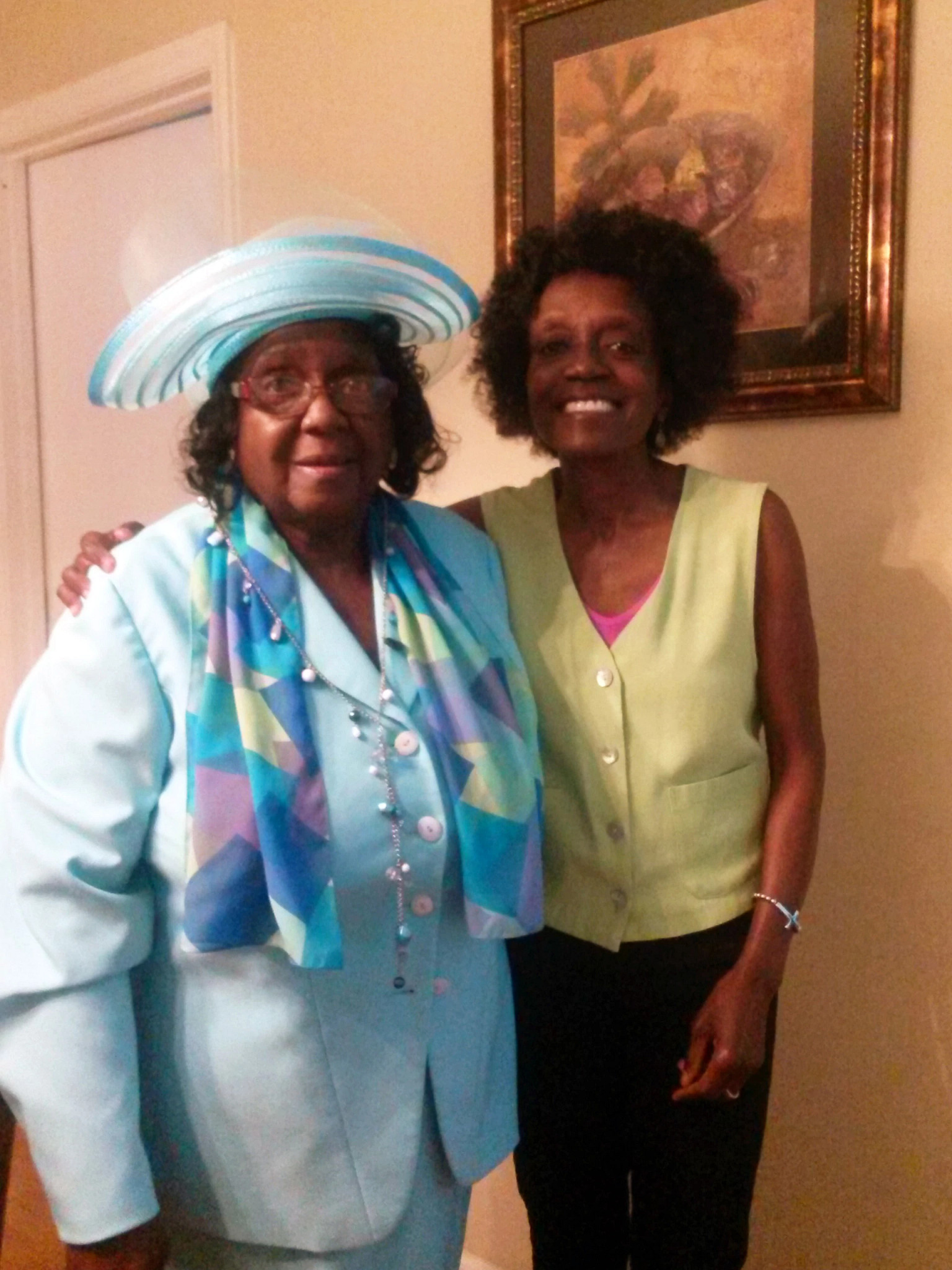 Selma Archer and her mom.