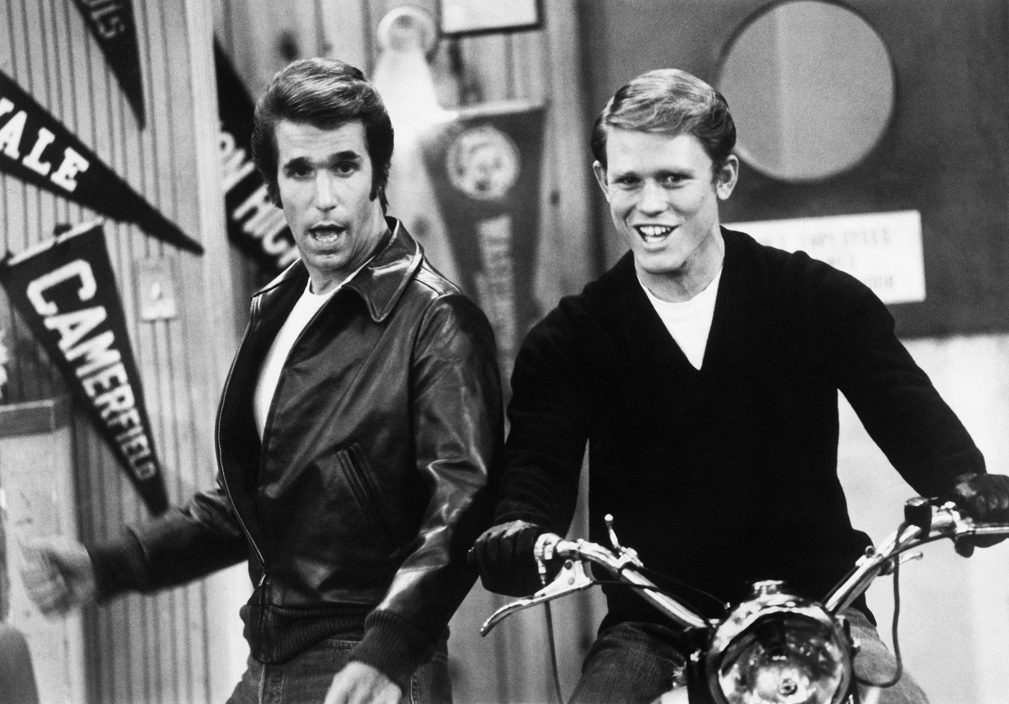 Henry Winkler as 'The Fonz' in 'Happy Days'