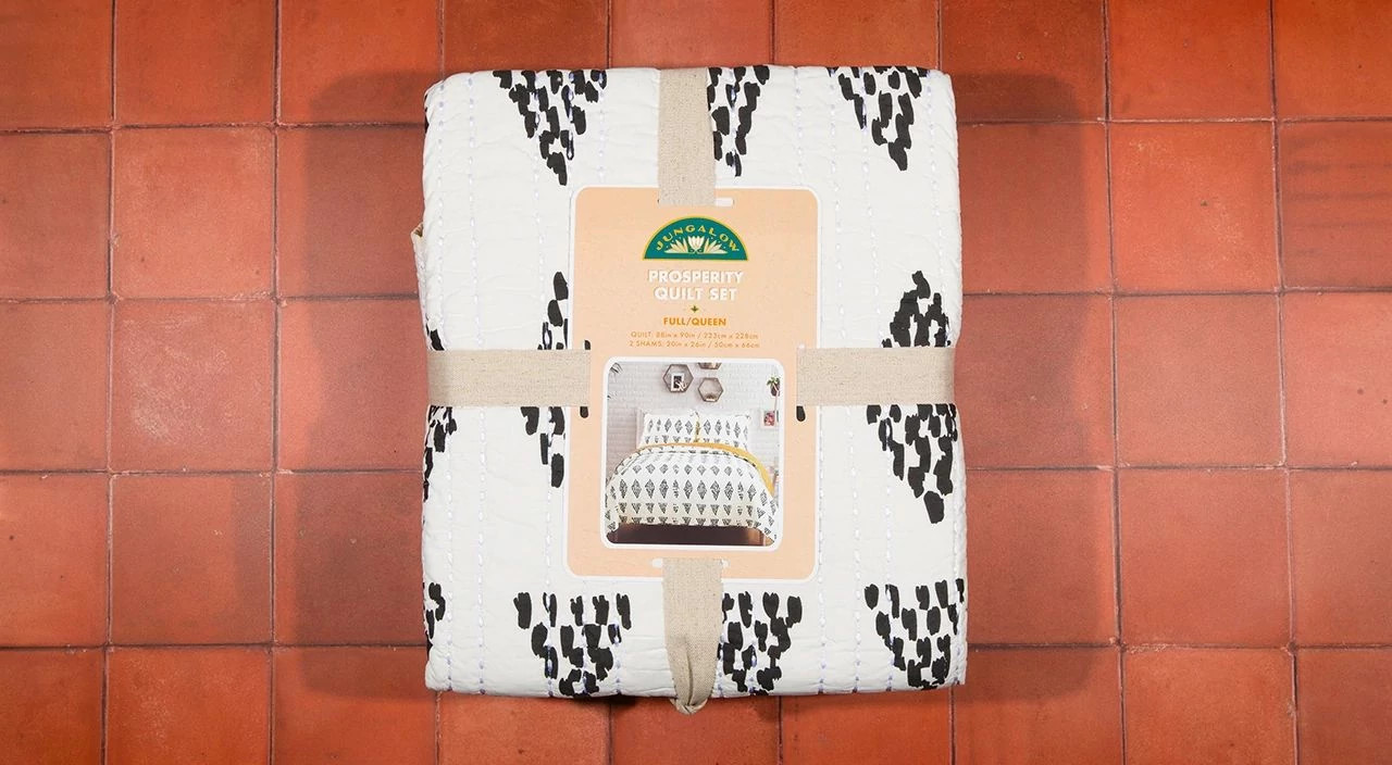 Jungalow's Prosperity Quilt Set December Giveaway