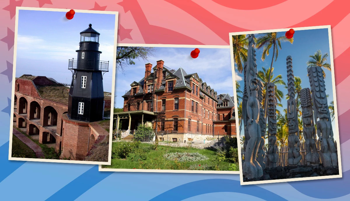 outdoor locations in Florida, Illinois and Hawaii