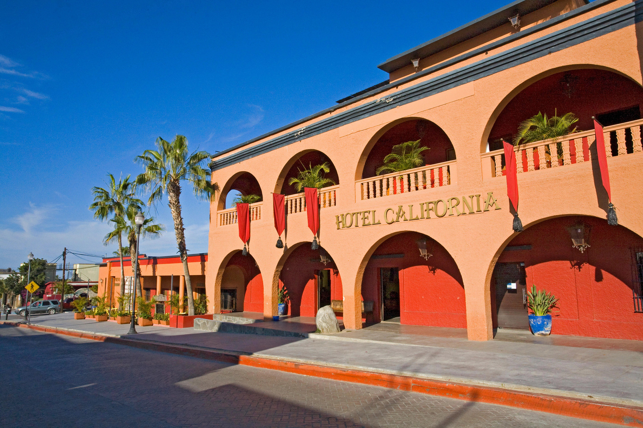 the famous Hotel California