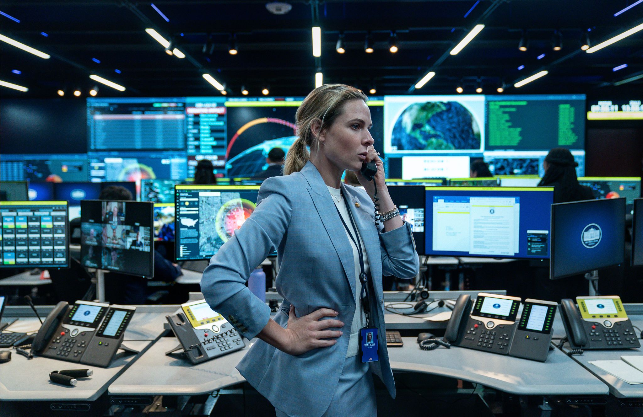 Movies for Grownups 2025 Nominees rebecca ferguson in a scene from house of dynamite