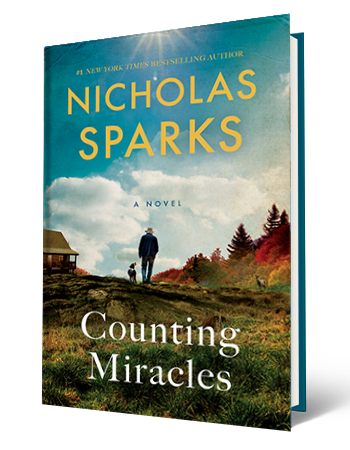Counting Miracles is Nicholas Sparks' latest novel Counting Miracles book cover