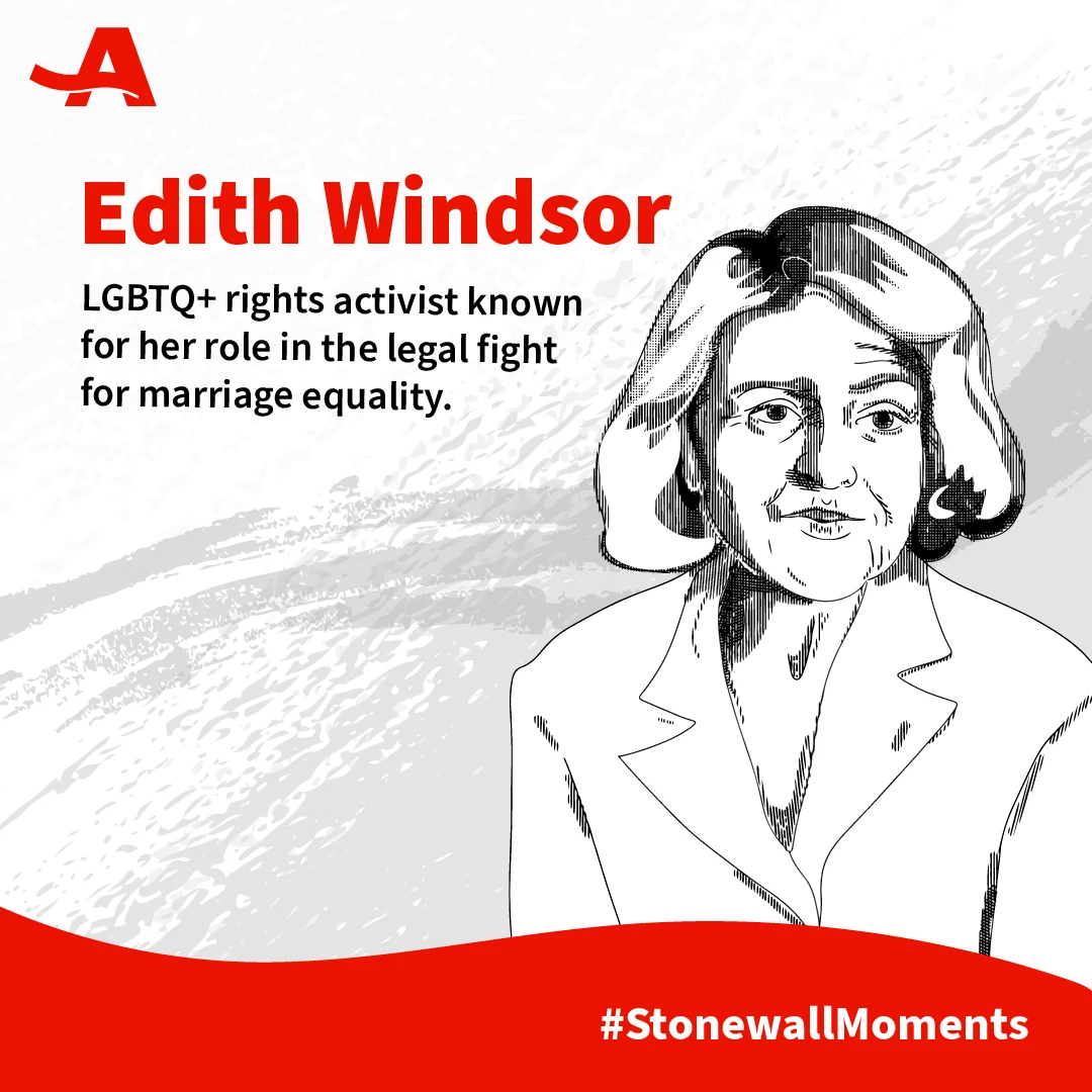 Edith Windsor edith windsor, lgbtq plus rights activist known for her role in the legal fight for marriage equality