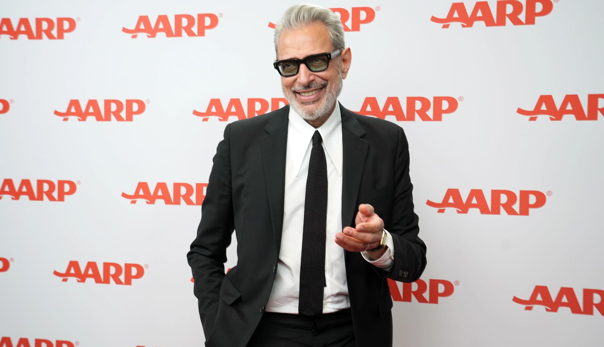 Behind the Scenes at AARP’s Movies for Grownups Awards Jeff Goldblum