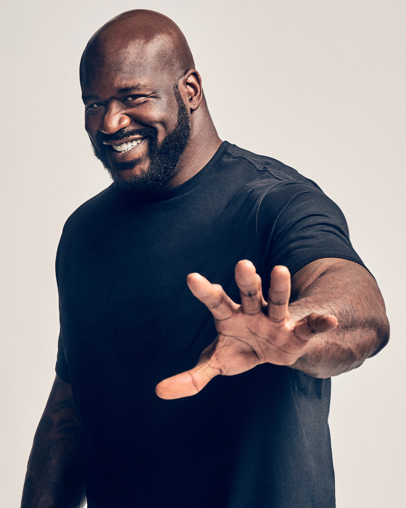 Shaq is shown in a photo.