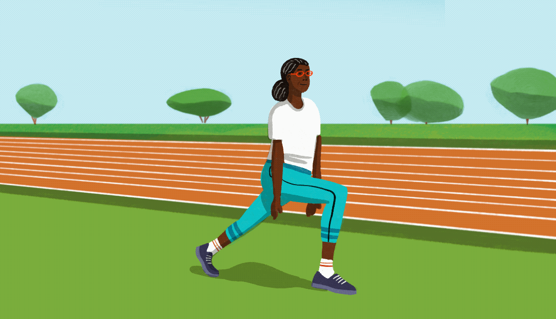 Benefits of Running Without Running lunges