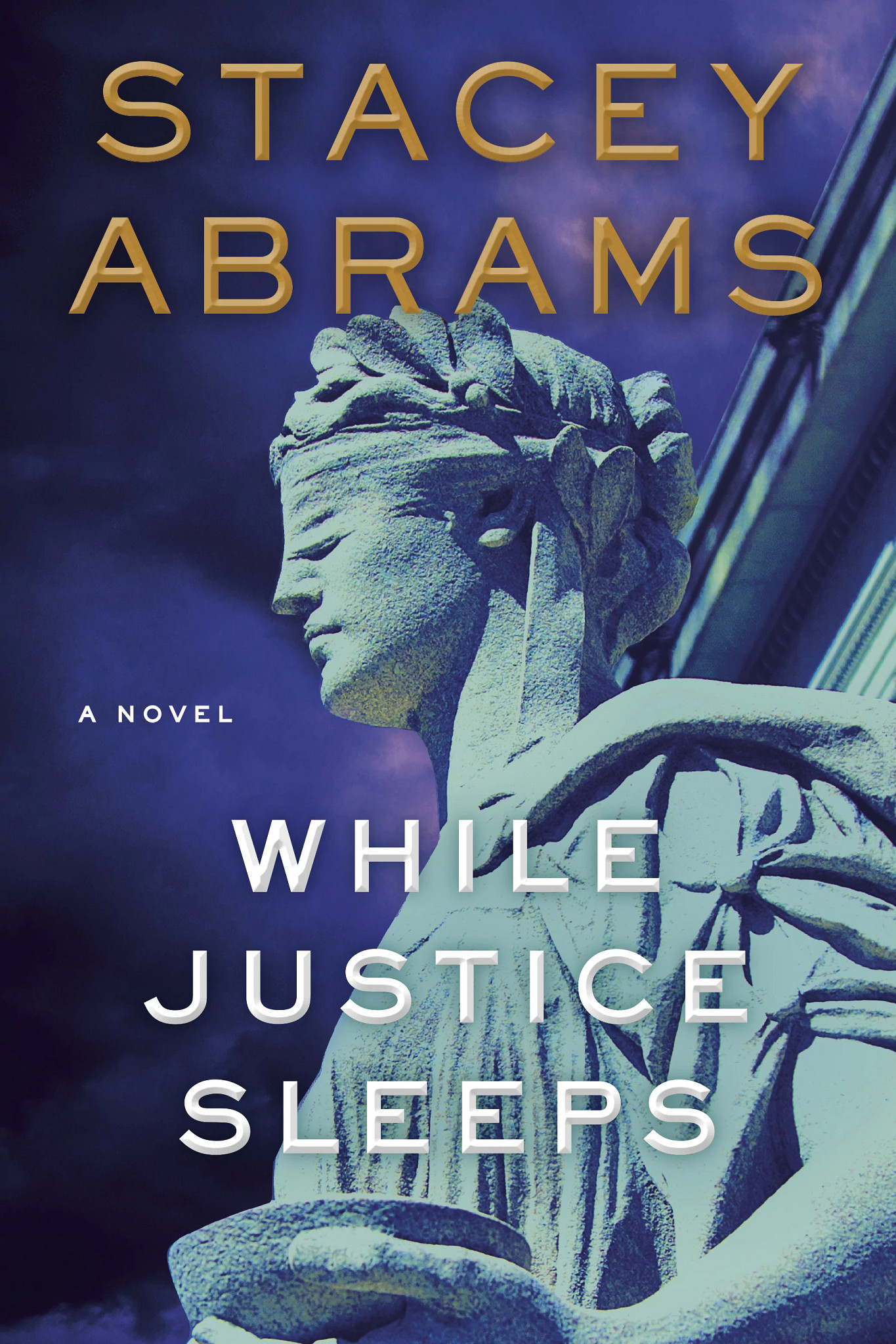 While Justice Sleeps by Stacey Abrams book cover