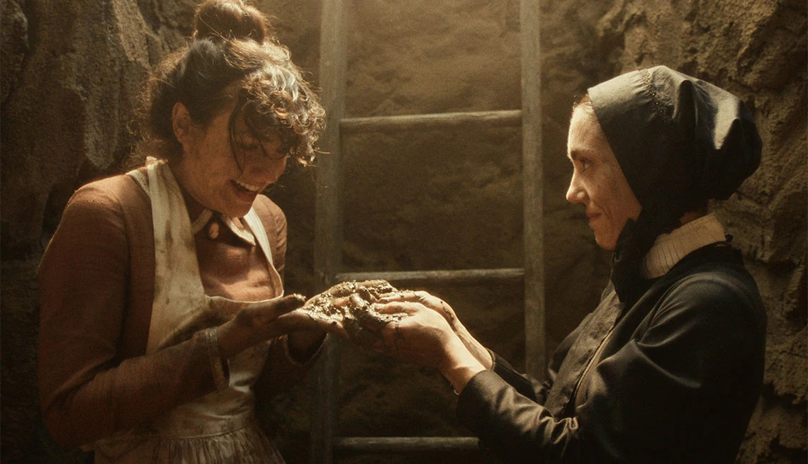 Romana Maggiora Vergano Vittoria and Cristiana Dell’Anna in a scene from the film "Cabrini"