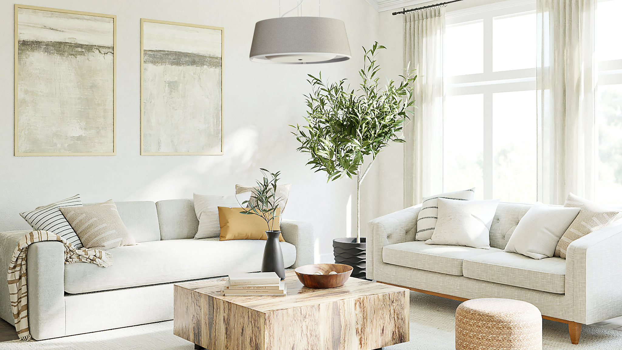 a photo shows Nobi, a device that looks like a ceiling lamp, but it watches for falls, lights your path at night, and calls for help when needed.