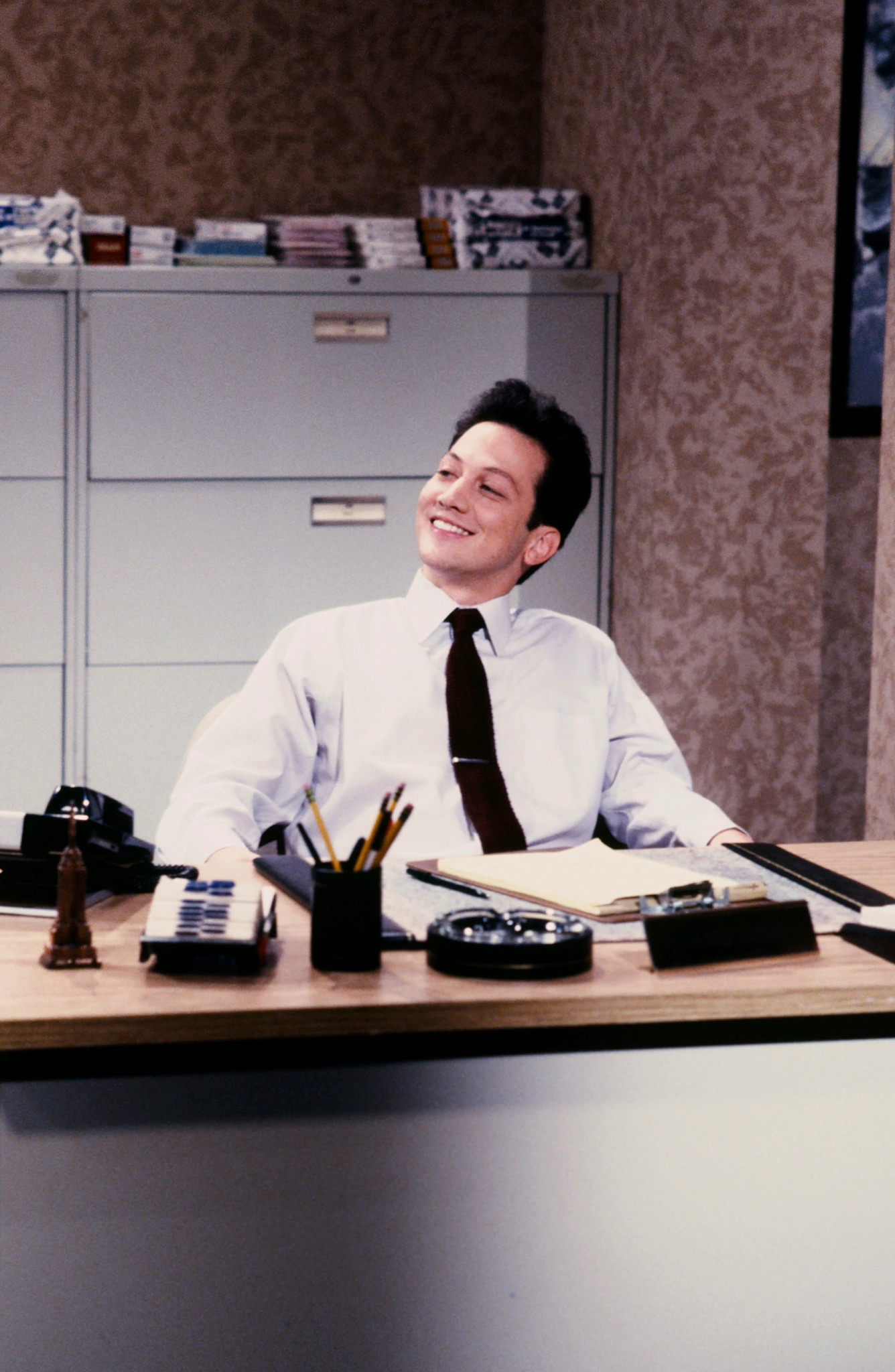 Rob Schneider as Richard Laymer during the Richmeister's Rival skit on Saturday Night Live