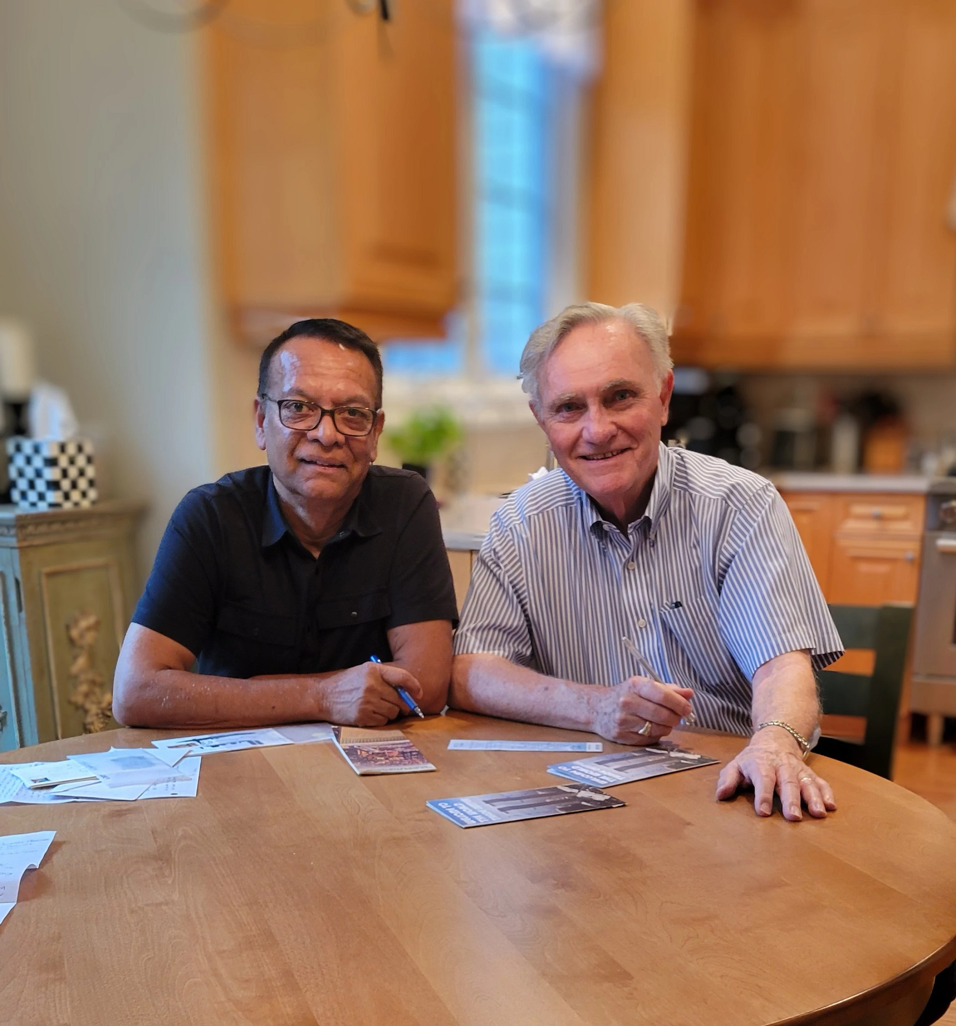 Praimnath and Clark together