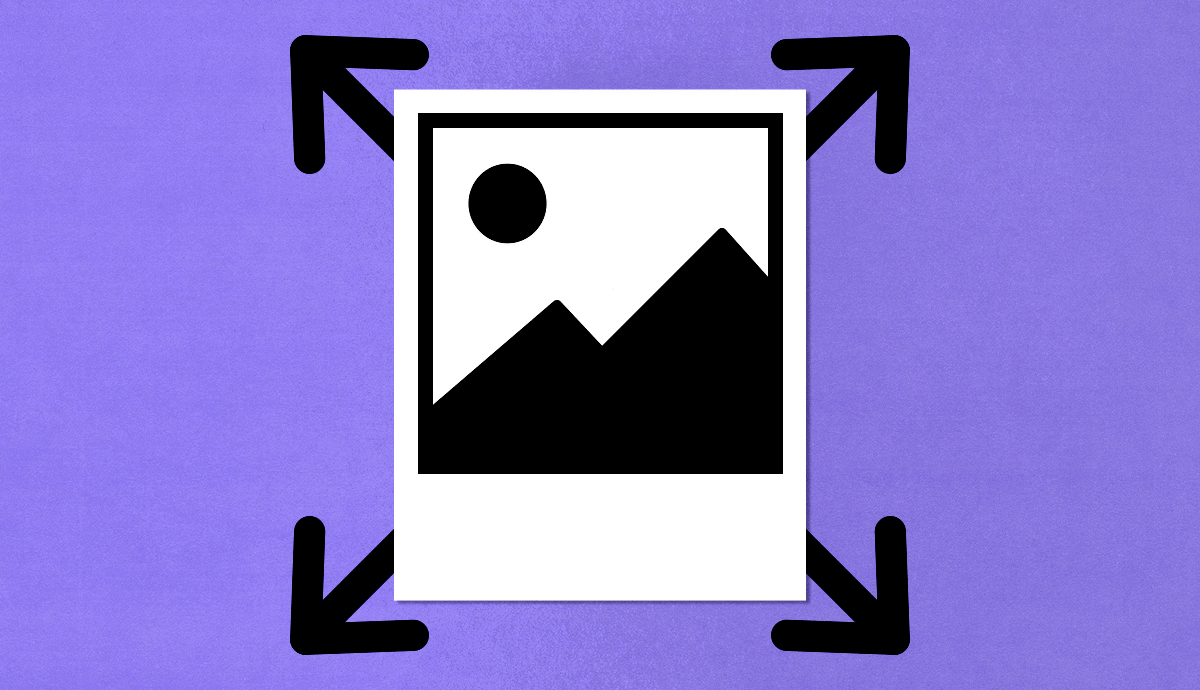 a gif of a photo shrinking in size and moving up a phone screen